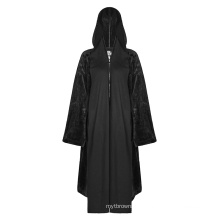 OPY-339 PUNK RAVE Extra-long wizard hat long coat korea style women fashion college jacket